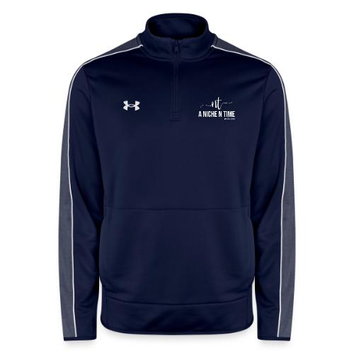 NNTPWhite Logo - Under Armour Men's Command Quarter Zip 2.0
