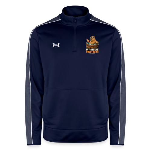 Unbothered Beaver in Wooden Tub - Under Armour Men's Command Quarter Zip 2.0