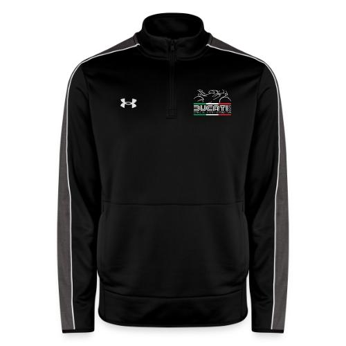 Dual Logo 2025 Black - Under Armour Men's Command Quarter Zip 2.0