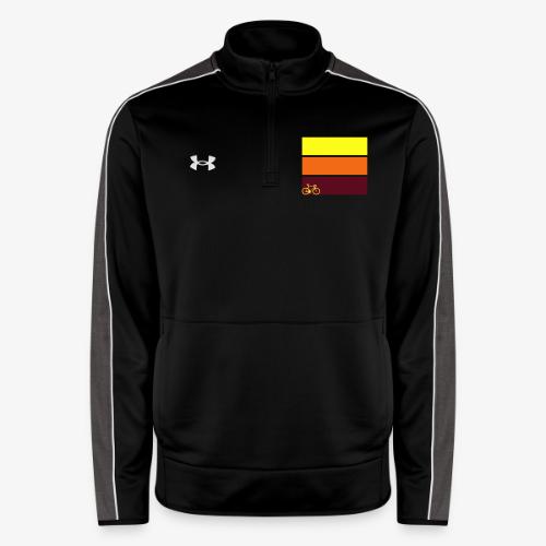 tricolor with bicycle - Under Armour Men's Command Quarter Zip 2.0