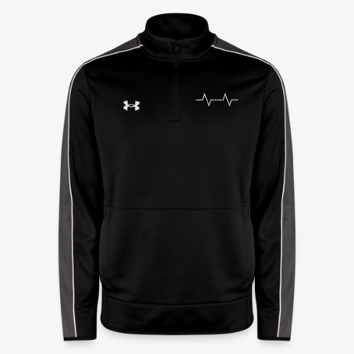 Bike Chain Heartbeat - Under Armour Men's Command Quarter Zip 2.0