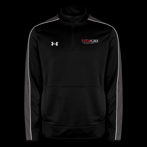 PARAFlixx White Grunge - Under Armour Men's Command Quarter Zip 2.0