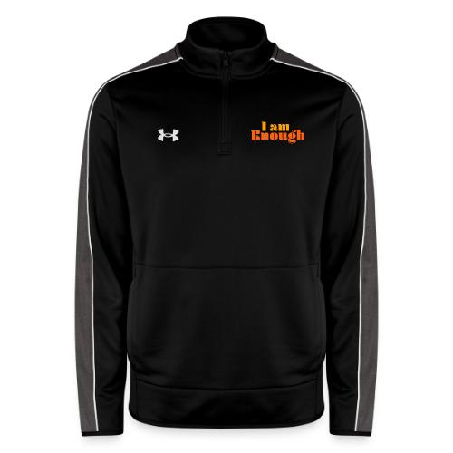 I Am Enough – Self-Love Affirmation Typography - Under Armour Men's Command Quarter Zip 2.0