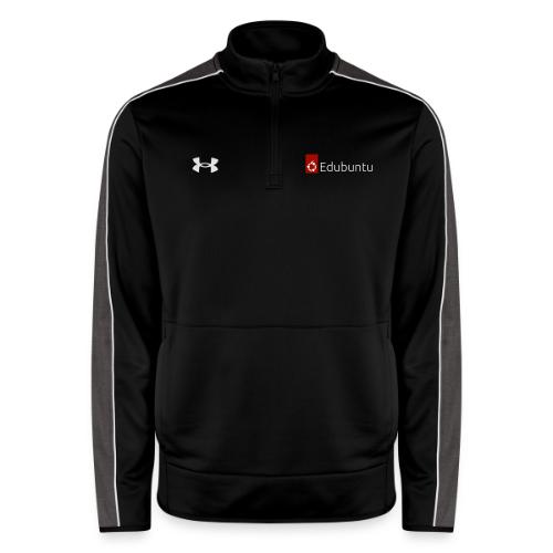 Edubuntu Logo 2023 - White - Under Armour Men's Command Quarter Zip 2.0