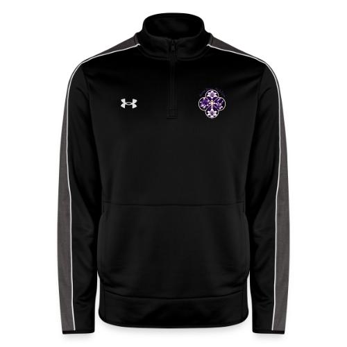 Easter Eternal Bloom Lily Crown T Shirt, Gift - Under Armour Men's Command Quarter Zip 2.0