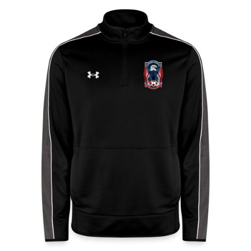 USA Eagle Emblem T Shirt, USA Soccer Pride Gift - Under Armour Men's Command Quarter Zip 2.0