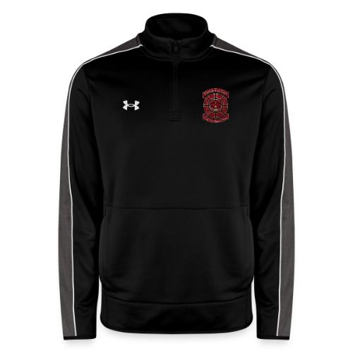 Manchester Is Red T Shirt, Soccer City Pride Gift - Under Armour Men's Command Quarter Zip 2.0