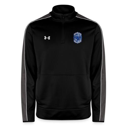 Chelsea Blue Bridge T Shirt, Soccer Fan Gift - Under Armour Men's Command Quarter Zip 2.0