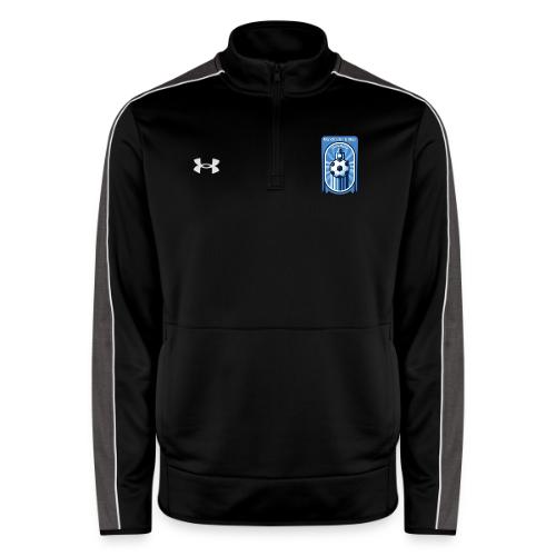 Manchester is Blue Soccer City T Shirt, Apparel - Under Armour Men's Command Quarter Zip 2.0