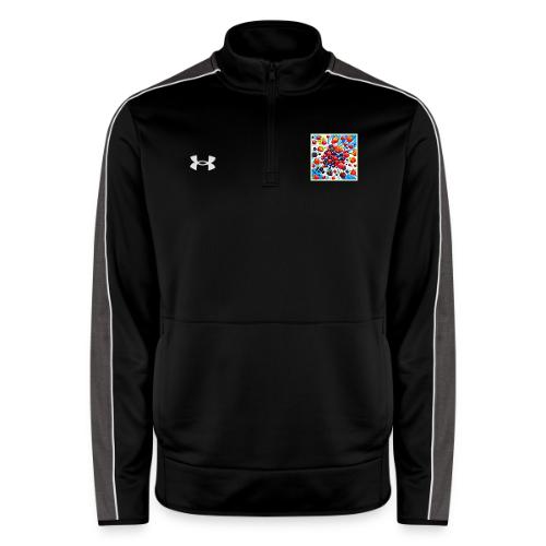 Colorful Berry Fiesta Design - Under Armour Men's Command Quarter Zip 2.0