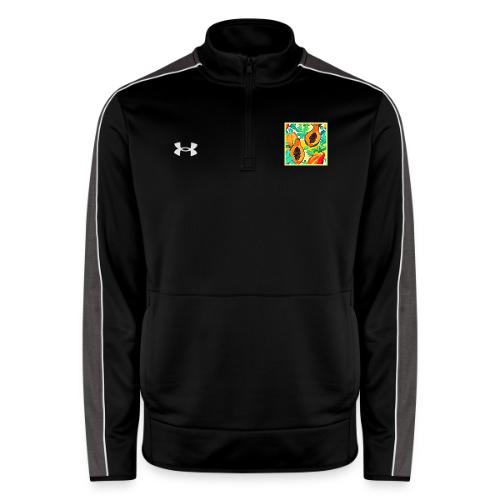 Tropical Papaya Pop Art - Under Armour Men's Command Quarter Zip 2.0