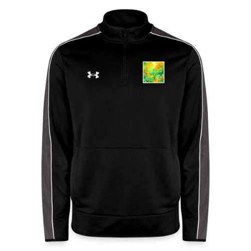 Tropical Foliage Abstract - Under Armour Men's Command Quarter Zip 2.0