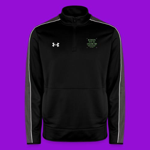 Results May Be Unexpected - Neon Green - Under Armour Men's Command Quarter Zip 2.0