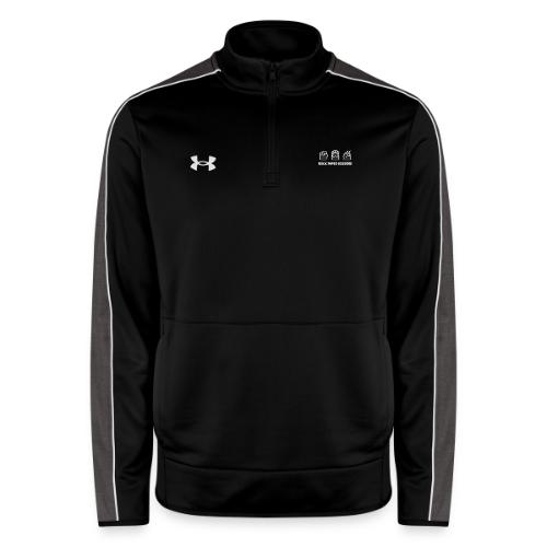 Playful Dog Paw Rock Paper Scissors - Under Armour Men's Command Quarter Zip 2.0