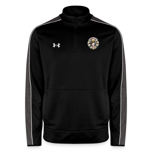 Easter The Tomb Is Empty T Shirt, Christian Gift - Under Armour Men's Command Quarter Zip 2.0