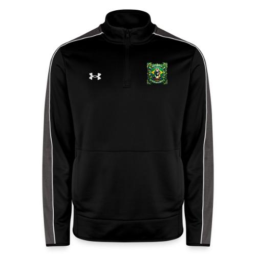Brazil Jaguar Glory T-Shirt, Flag Pride Badge Gift - Under Armour Men's Command Quarter Zip 2.0