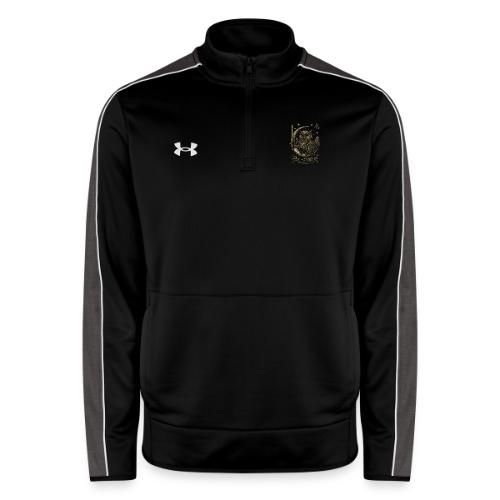 Moon Warrior Owl – Celestial Strength Tee - Under Armour Men's Command Quarter Zip 2.0