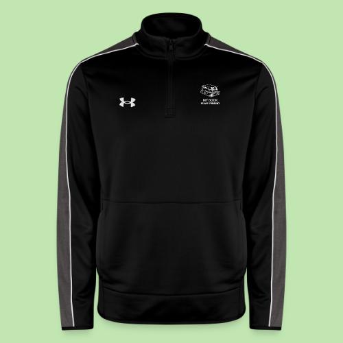 book lover t-shirt, book day shirt, my book is my - Under Armour Men's Command Quarter Zip 2.0
