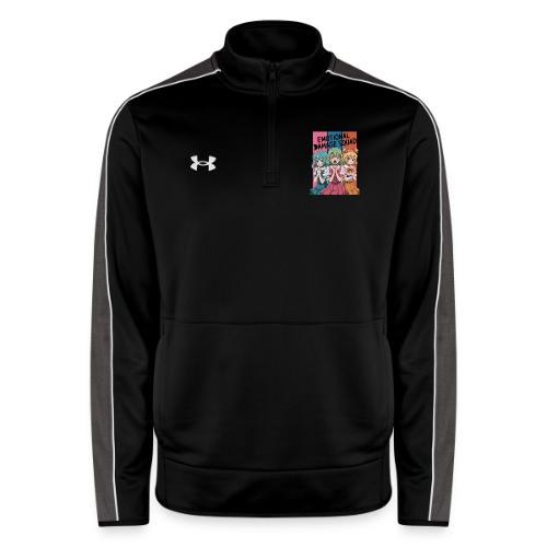 Emotional Damage Squad – Funny Anime Schoolgirl - Under Armour Men's Command Quarter Zip 2.0