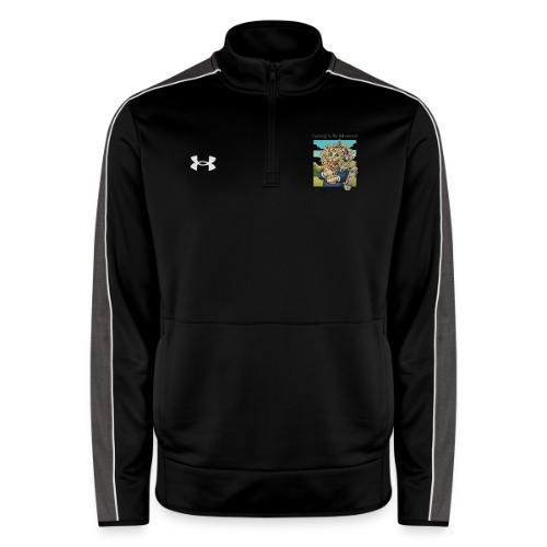 Gaming Cat Adventure: Pizza & Skates - Under Armour Men's Command Quarter Zip 2.0