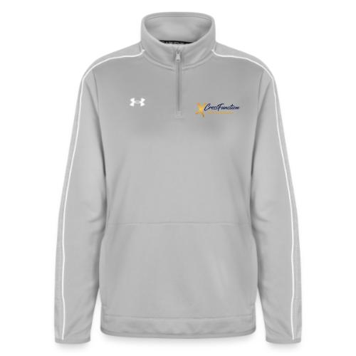 XF Sports Massage- Dark Logo (Front Only) - Under Armour Women's Command Quarter Zip 2.0