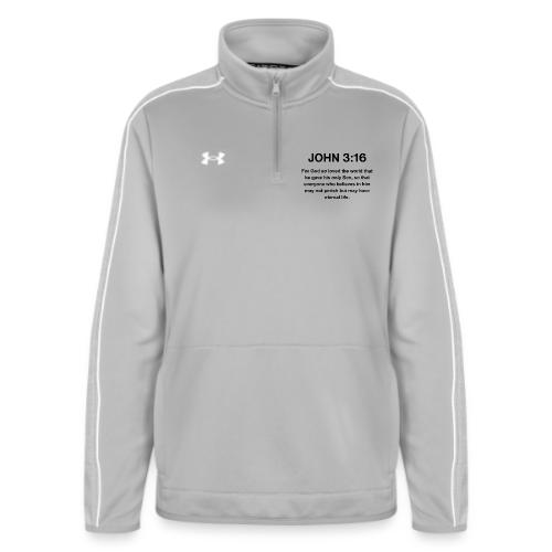 John 3:16 Christian Apparel – Bible Verse Clothing - Under Armour Women's Command Quarter Zip 2.0