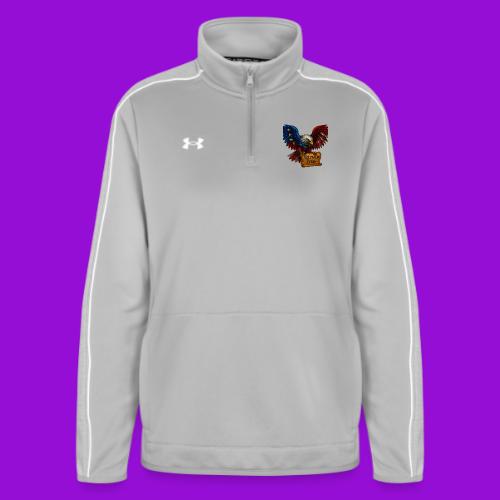 Veterans Press Bald Eagle - Under Armour Women's Command Quarter Zip 2.0