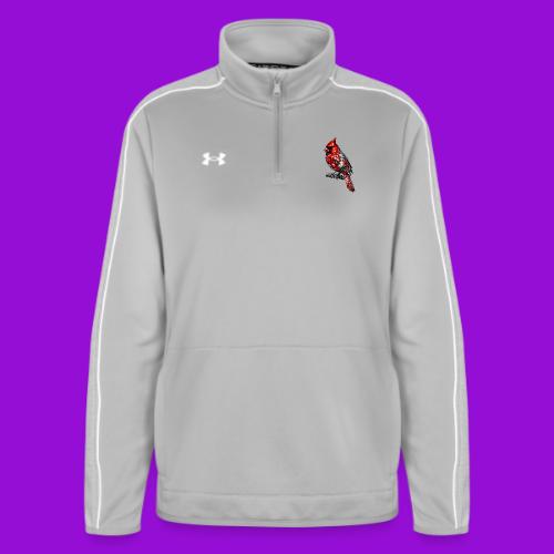 Silver Cardinal - Under Armour Women's Command Quarter Zip 2.0