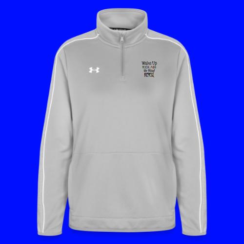Wake Up Kick Ass Be Kind Repeat - Under Armour Women's Command Quarter Zip 2.0
