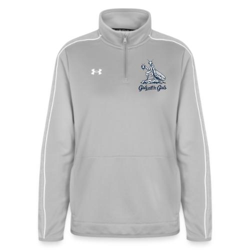 Girls Will Be Girls Praying Mantis Humor - Under Armour Women's Command Quarter Zip 2.0