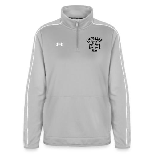 Lifeguard Cross Emblem - Under Armour Women's Command Quarter Zip 2.0