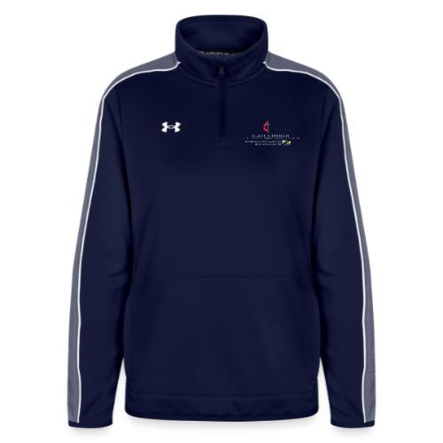 FUMCSD Logo (white text) - Under Armour Women's Command Quarter Zip 2.0