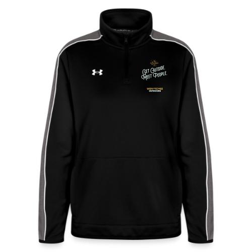 Get Outside. Meet People. 2-Tone, Alternate - Under Armour Women's Command Quarter Zip 2.0