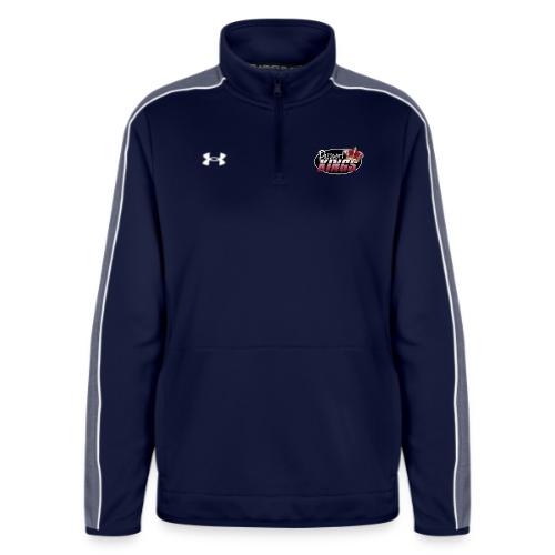 Passport Kings logo for dark shirts - Under Armour Women's Command Quarter Zip 2.0