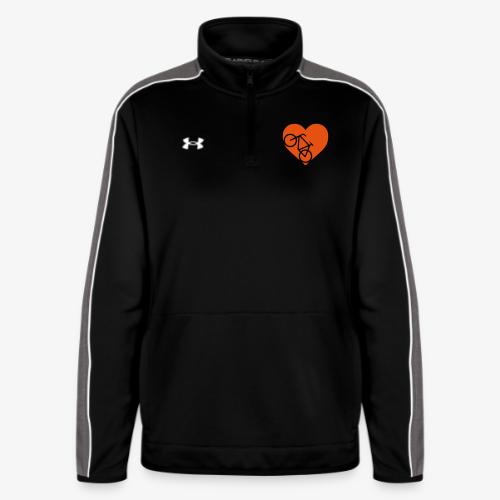 heart_bicycle_cutout - Under Armour Women's Command Quarter Zip 2.0