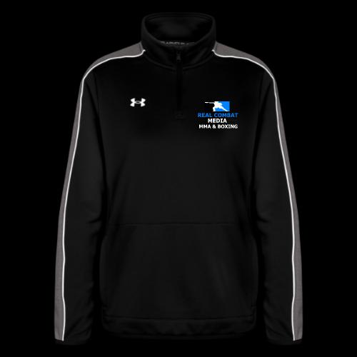 RCM MMA & BOXING Light Blue White Text - Under Armour Women's Command Quarter Zip 2.0