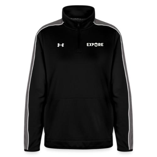 Adventure Oxygen Nature Mountain Forest Typography - Under Armour Women's Command Quarter Zip 2.0