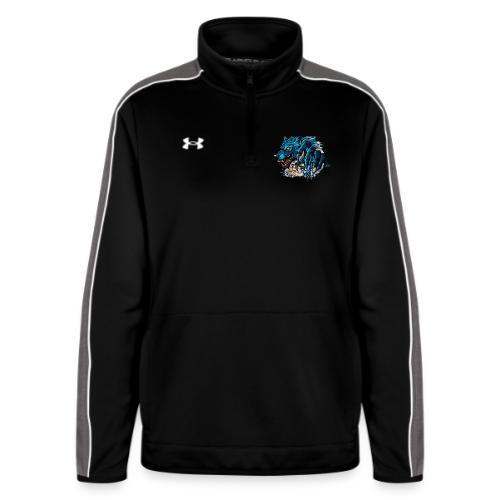 Blue Wolf Graffiti Street Art - Under Armour Women's Command Quarter Zip 2.0