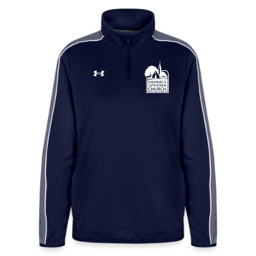 Single Vertical white2 - Under Armour Women's Command Quarter Zip 2.0
