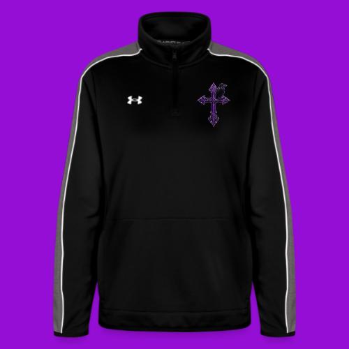 Gothix Raven Cross - Under Armour Women's Command Quarter Zip 2.0