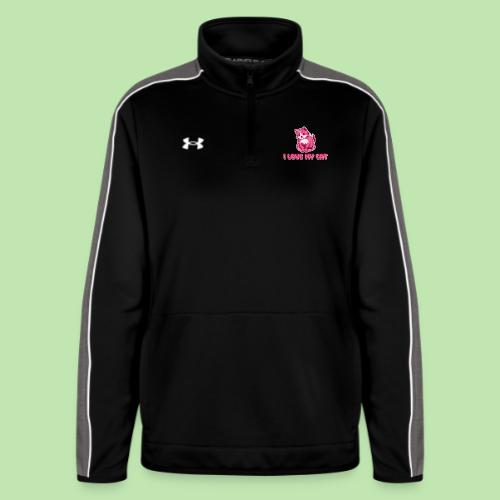 I love my cat - Under Armour Women's Command Quarter Zip 2.0