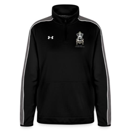 Remote Throne Procrastinator T Shirt, Dad Gift - Under Armour Women's Command Quarter Zip 2.0
