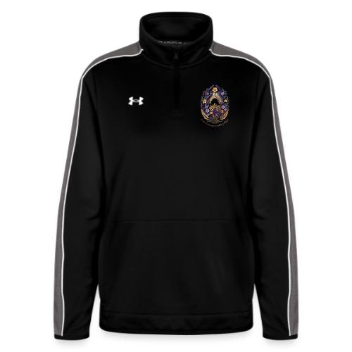 Easter Meadow Crown Renewal T Shirt, Spring Gift - Under Armour Women's Command Quarter Zip 2.0