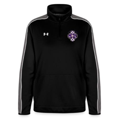 Easter Eternal Bloom Lily Crown T Shirt, Gift - Under Armour Women's Command Quarter Zip 2.0