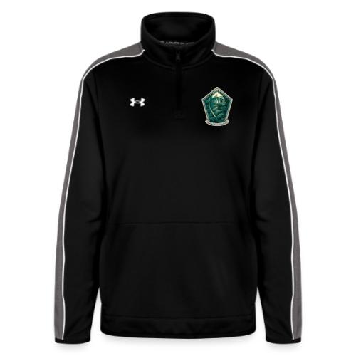 Easter Unfurl in Light Fern T Shirt, Spring Gift - Under Armour Women's Command Quarter Zip 2.0
