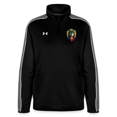 Portugal Iberian Wolf Soccer T Shirt,Football Gift - Under Armour Women's Command Quarter Zip 2.0