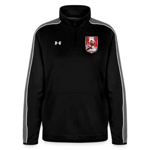 Canada Beaver Ascent T-Shirt, Canadian Pride Gift - Under Armour Women's Command Quarter Zip 2.0