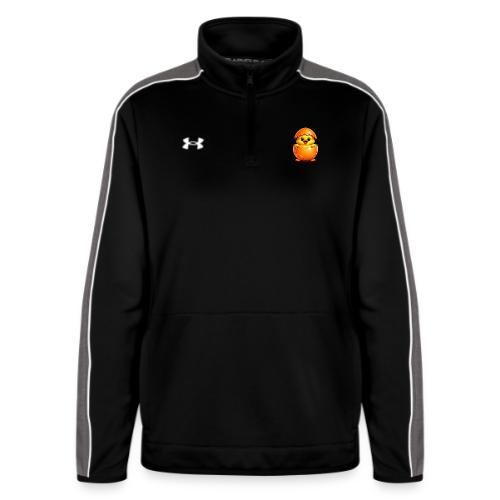 Easter Chick Orange - Under Armour Women's Command Quarter Zip 2.0