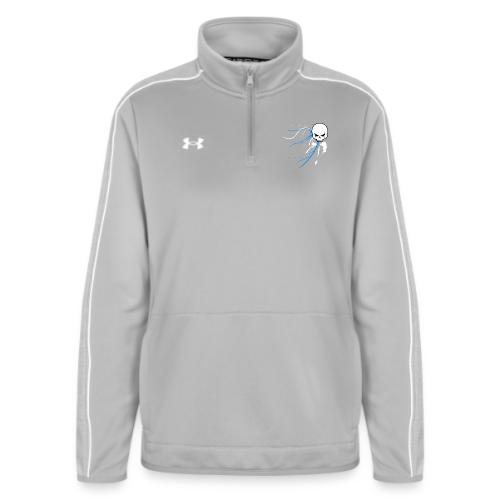 cyber skull bluw - Under Armour Women's Command Quarter Zip 2.0