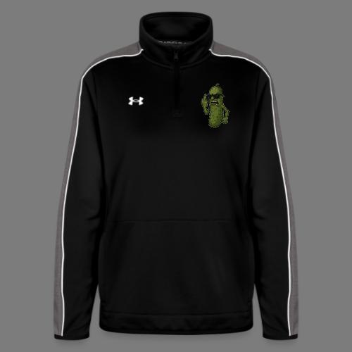 Angry Pickle Flipping the Bird - Under Armour Women's Command Quarter Zip 2.0